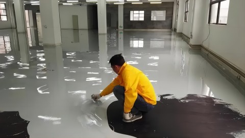 禹城防腐防静电地坪,防腐防静电自流平地坪